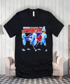 toronto blue jays george springer 4 signature tee-shirts