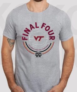 virginia tech womens final four circle shirt