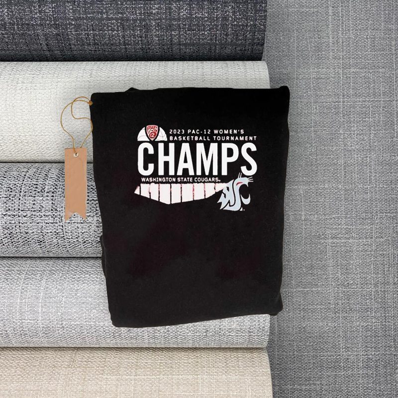 washington state cougars 2023 pac12 women’s basketball conference tournament champions locker room T-shirts