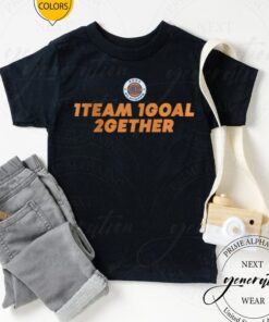 1team 1goal 2gether tshirts