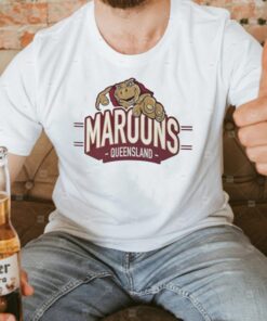 90s Logo Rugby Queensland Maroons shirt