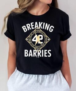 Astros players wearing breaking barriers courage determination tshirt