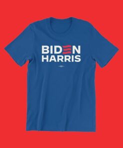 Biden Harris 2024 Unisex Blue T-Shirts