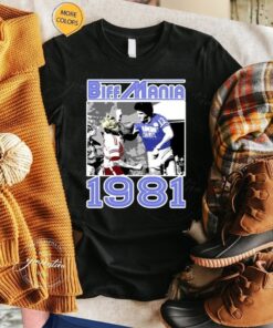 Biff Mania 1981 Rugby t shirt