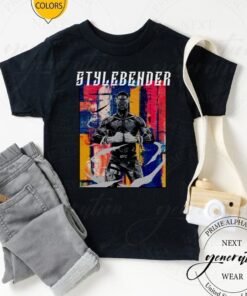 Colored Design Israel Adesanya Stylebender tshirts