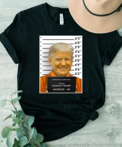 Department Of Corrections Prisoner Donald Trump 44Oro14 45 T Shirt