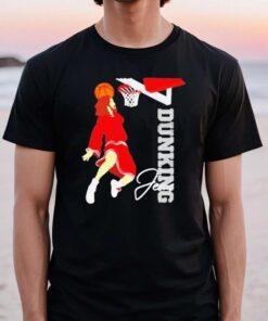 Dunking Jesus Play Basketball TShirts