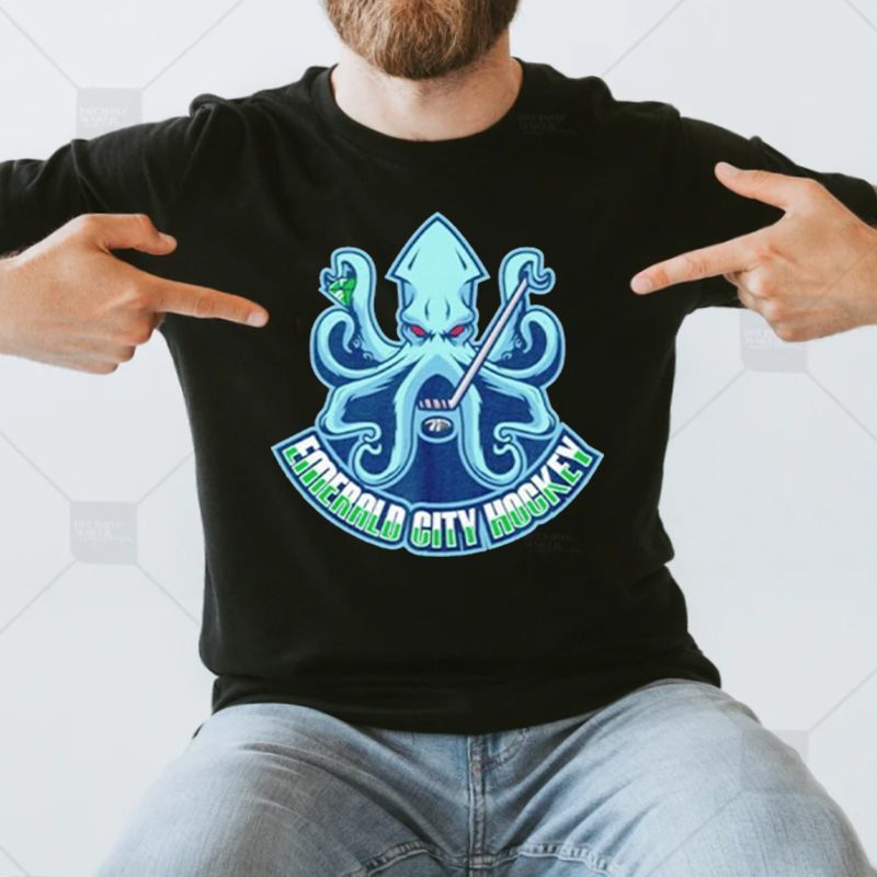 Emerald city hockey logo shirts