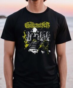 Fan Art Gatecreeper Death Metal Yellow Design t-shirts