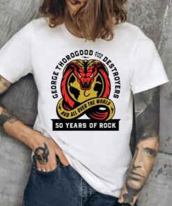 George Thorogood And The Destroyers Bad All Over The World 50 Years Tour 2023 t shirt