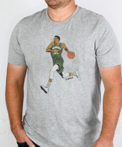 Giannis Antetokounmpo Bucks T-Shirts