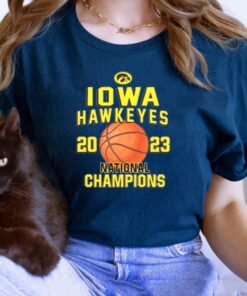 Iowa Hawkeyes 2023 Basketball National champions retro tshirt
