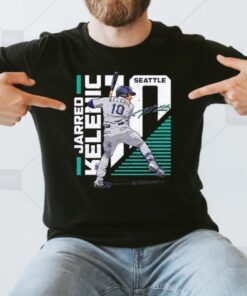 Jarred Kelenic Seattle Mariners Signature Stretch T-Shirts