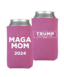 MAGA Mom 2024 Pink Beverage Cooler