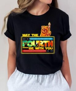 May The 4th be with you retro shirt