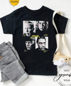 Metallica 72 Seasons Four Members Signature Shirt