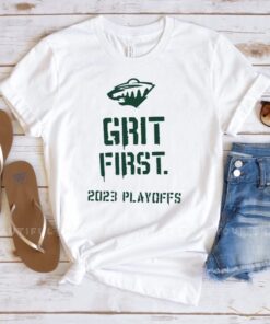 Minnesota Wild Hockey Club The Hockey Lodge Minnesota Grit First 2023 Playoff Shirts