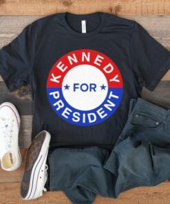 Robert F. Kennedy Jr Wearing Kennedy For President T Shirt