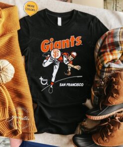Topps San Francisco Giants baseball tshirts