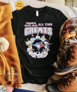 Toronto Blue Jays All Time Greats Team Signature TShirt