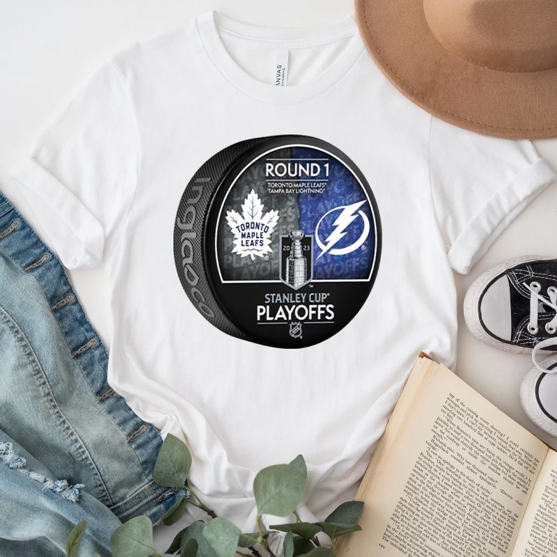 Toronto Maple Leafs vs Tampa Bay Lightning Inglasco 2023 Stanley Cup Playoffs tshirt