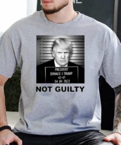 Trump Not Guilty Shirt