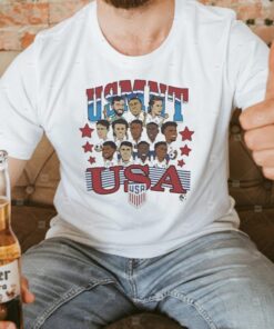 Usmnt Character Usa Men’s Soccer Shirt