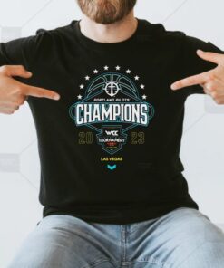 WCC Bear Black Portland Pilots 2023 Champions Shirts