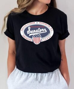Washington Senators Cooperstown Collection Huntington Logo TShirt