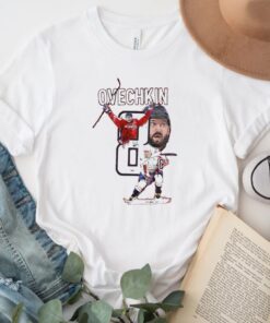 alexander Ovechkin 8 Washington Capitals Autographed Signature TShirt