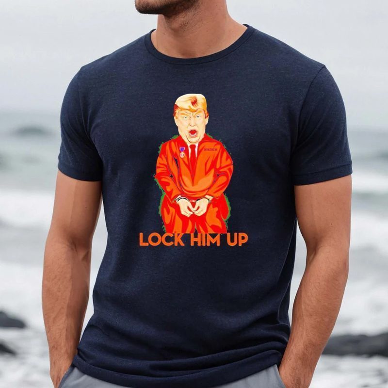 donald Trump prison lock him up 2023 Tshirts
