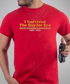 i survived the snyder era tshirts