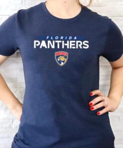 lomberg wearing Florida panthers Tshirt