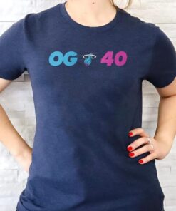 miami heat og 40 shirt