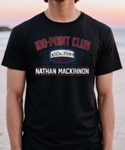 nathan mackinnon 100 point club shirts