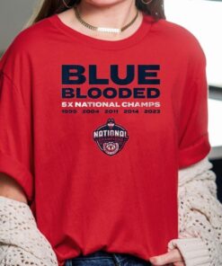 uconn basketball blue blooded shirt