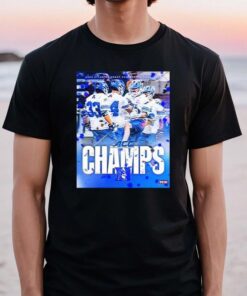 2023 Atlantic Coast Conference Champions Duke Blue Devils Men’s Lacrosse tshirts