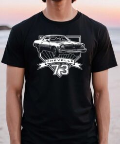 73′ Retro Car 1973 Chevelle Artwork t shirts