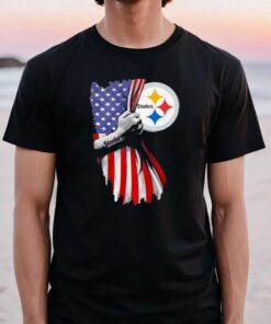 American flag Pittsburgh Steelers shirt