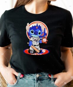 Baby Stitch New York Mets Baseball Logo 2023 T shirt