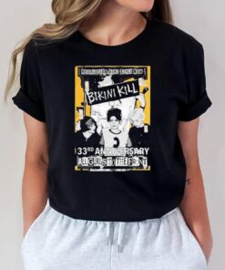 Bikini Kill 33rd anniversary all girls to the front shirt