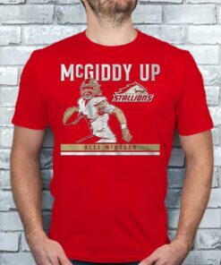 Birmingham Stallions Alex McGough Mcgiddyu Up Shirts
