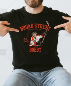 Bobby Clarke Broad Street Bobby T Shirt