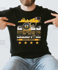 Denver Nuggets 2023 Western Conference Final 2022 2023 NBA Champions shirt