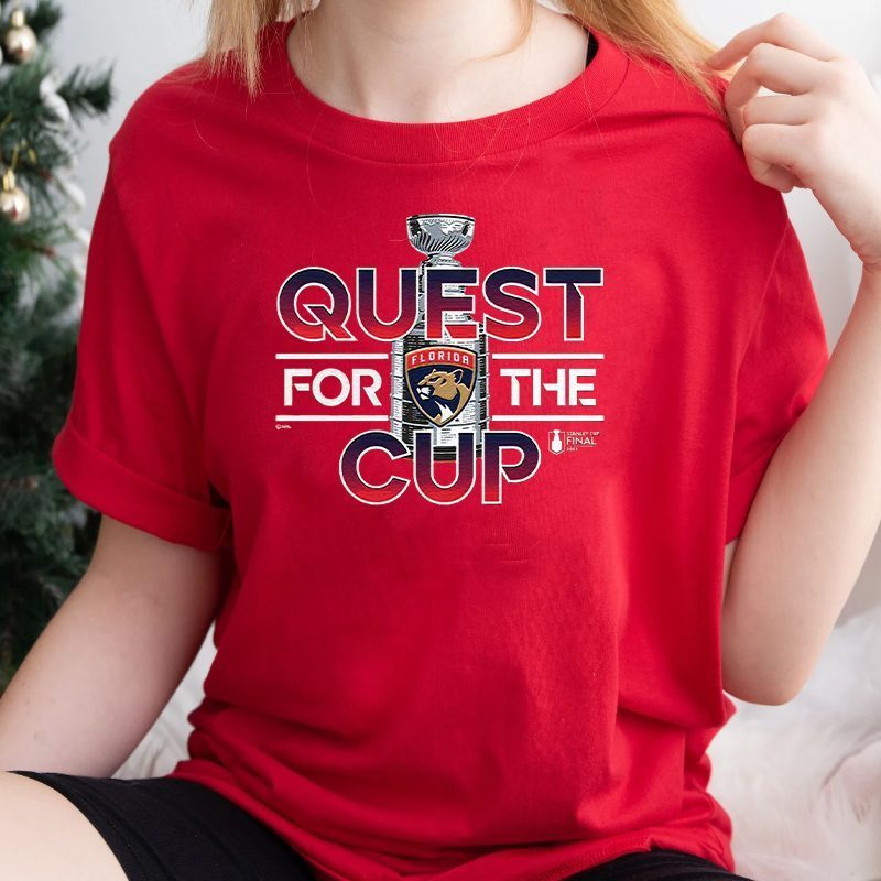 Florida Panthers Fanatics Branded 2023 Stanley Cup Final Quest Shirt Florida Panthers Fanatics Branded 2023 Stanley Cup Final Quest T Shirt