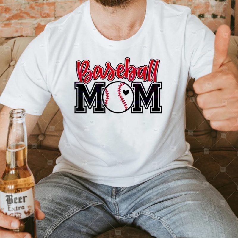 Happy Mothers Day Baseball Mom T Shirts