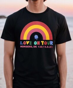 Harry Styles Love On Tour Rainbow Horsens Shirt