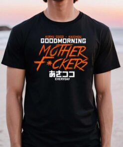 Kiryu Coco Good Morning Mf Hololive t shirt