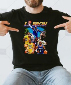 LA Lebron James Heavyweight shirt