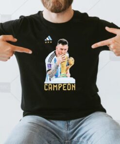 Lionel Messi Argentina National Team adidas Trophy T-Shirts